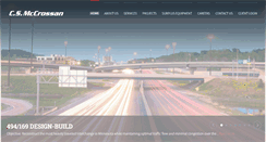 Desktop Screenshot of mccrossan.com