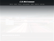 Tablet Screenshot of mccrossan.com